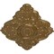 Ekena Millwork Ashford Ceiling Medallion, Hand-Painted Pale Gold, 42 3/4"W x 28 7/8"H x 1"P CM42X28ASPAS - alternate 4